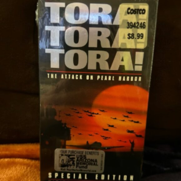 FACTORY SEALED Tora Tora Tora The Attack on Pearl Harbor VHS - Picture 1 of 2